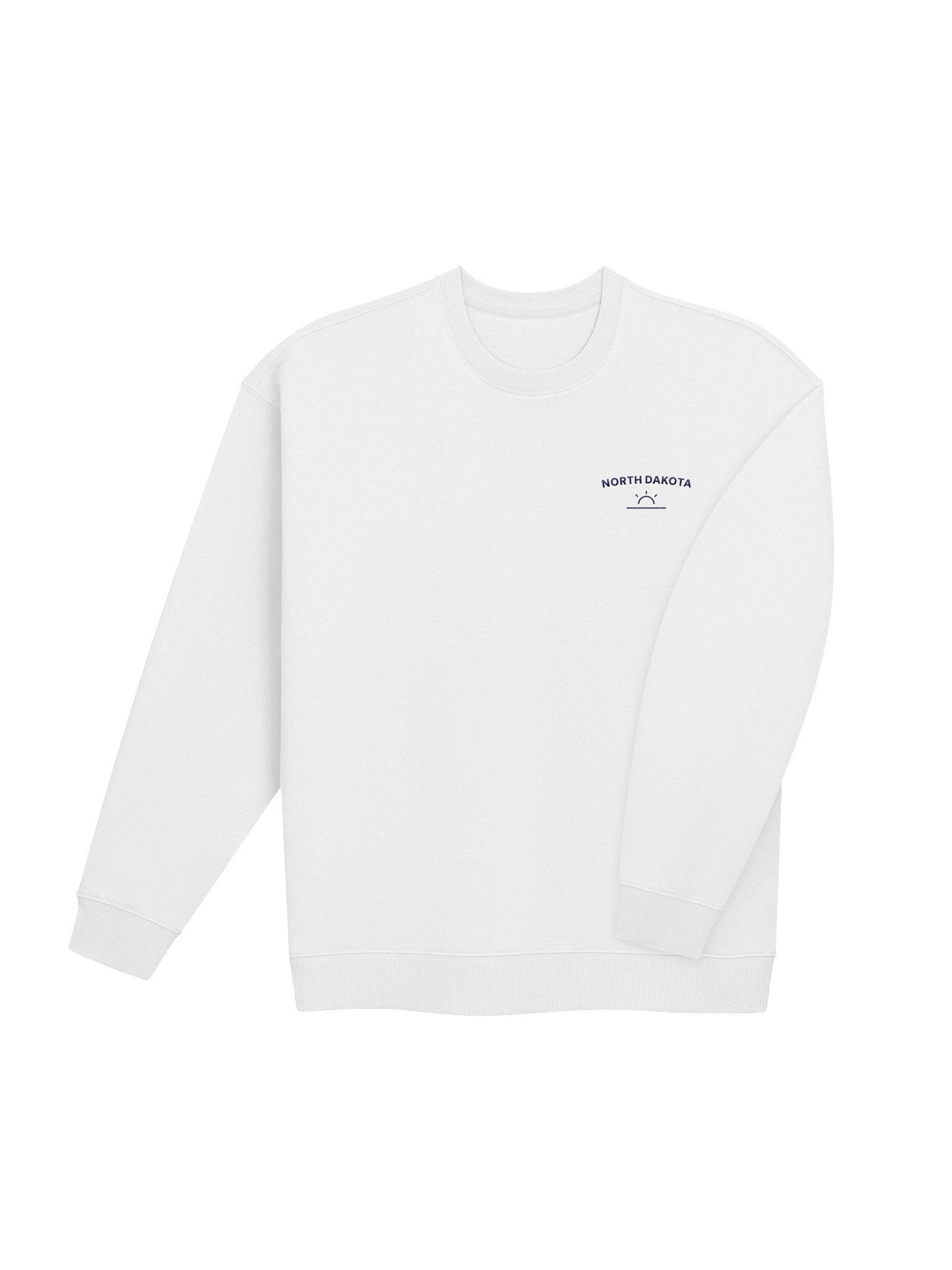 North Dakota Sunrise Embroidered Crewneck product image (4)