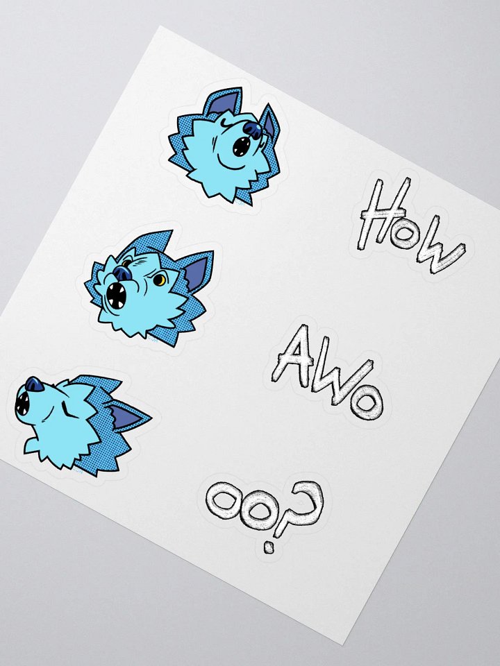 How Awo Oo? Sticker Set product image (4)