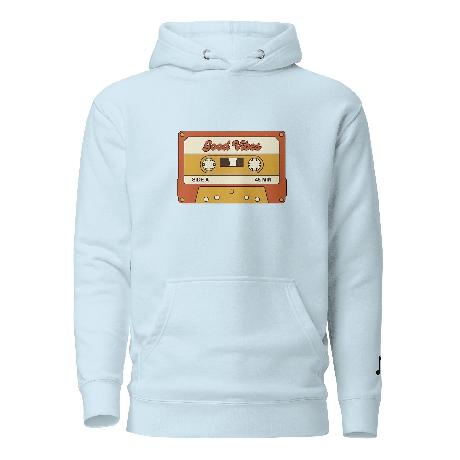 Good Vibes Retro Cassette Hoodie product image (1)