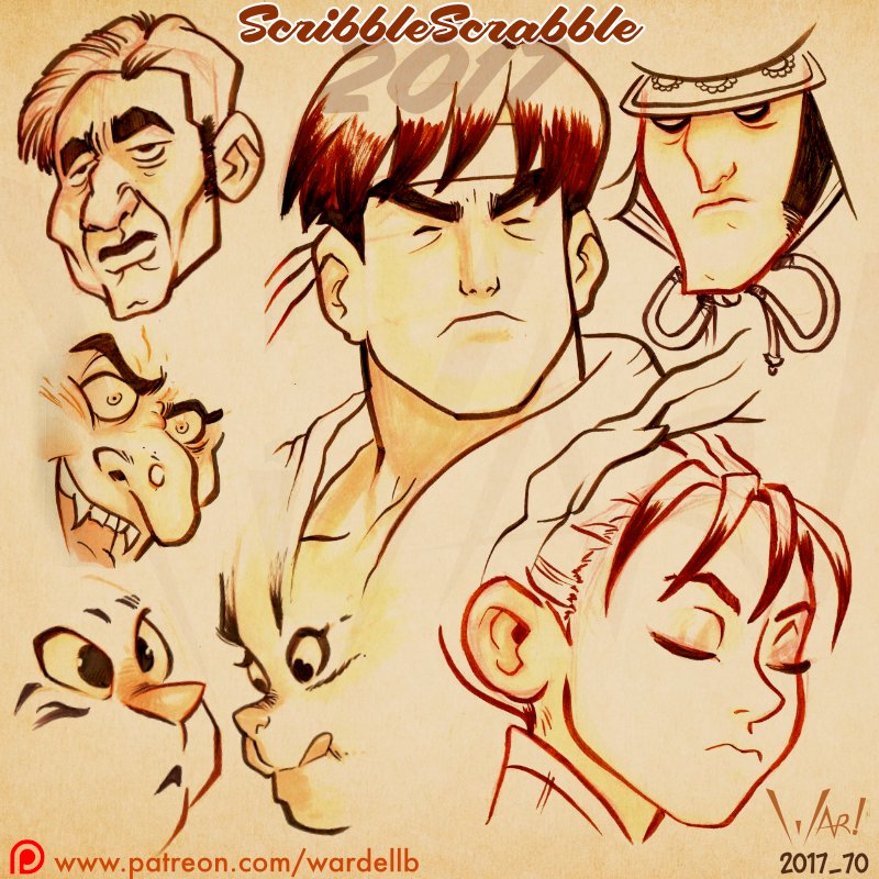 Scribble Scrabble Volume 2 - Collection of Sketches product image (3)