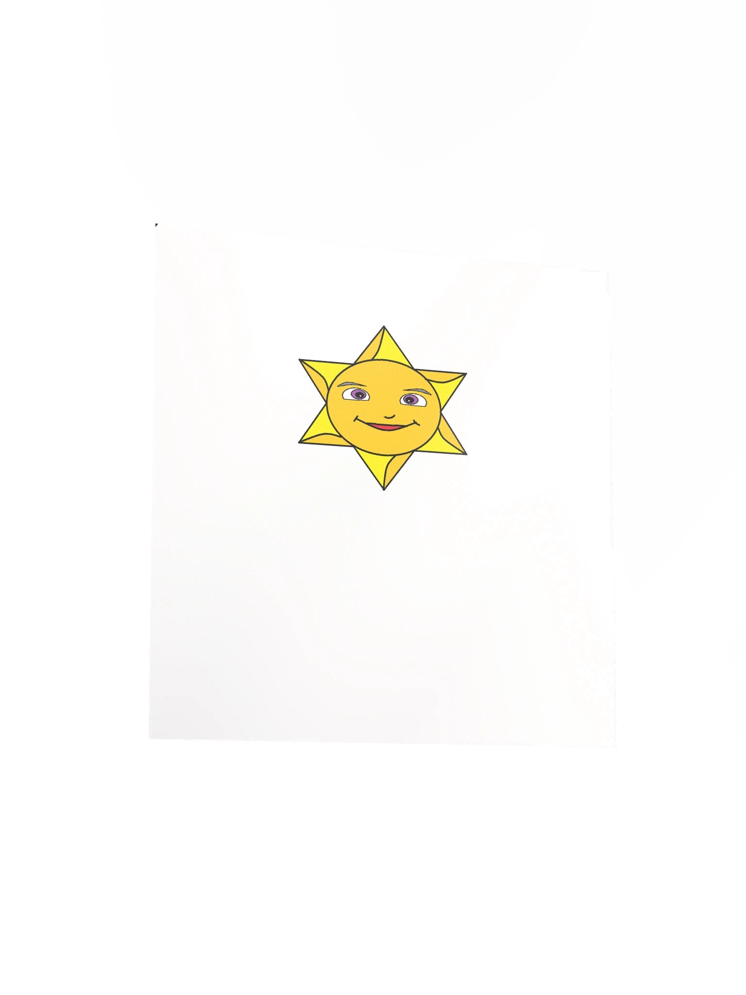 Smiling Star Matte Poster product image (11)