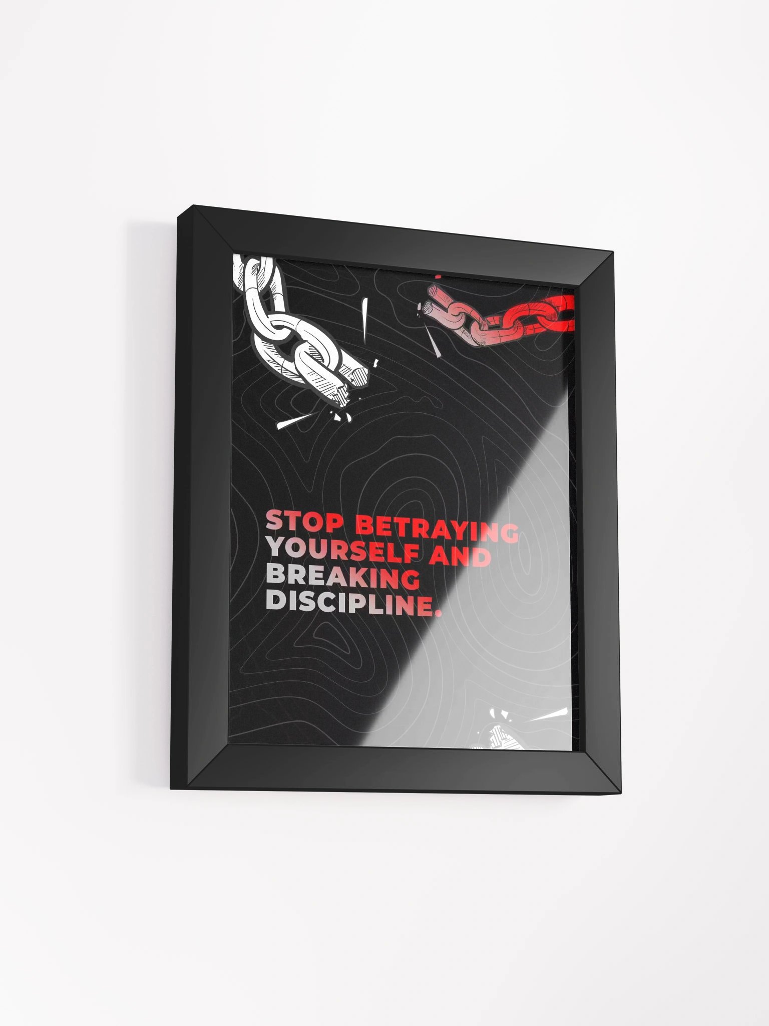 Motivational Wall Art, Wood Framed Poster product image (14)