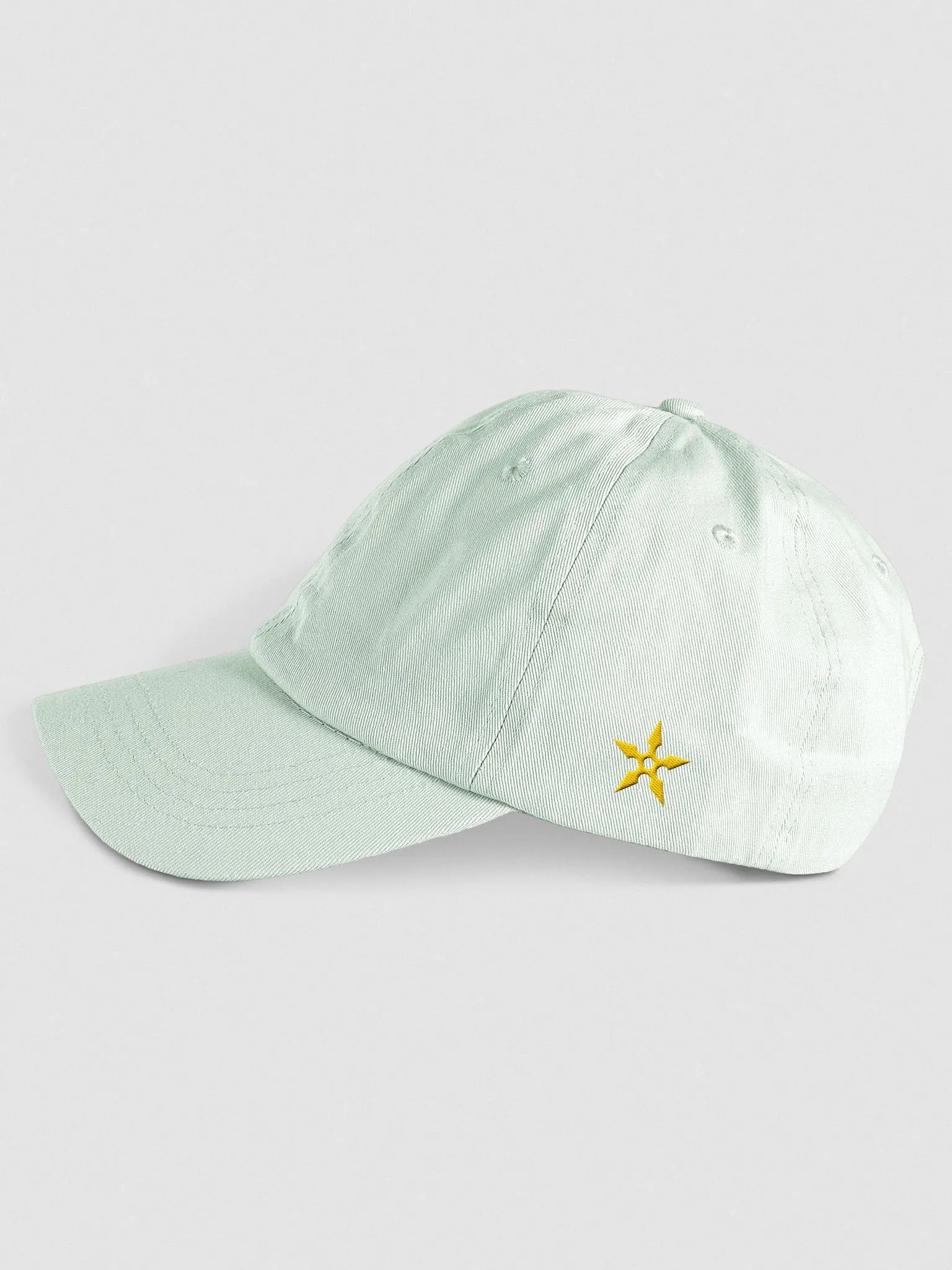 Golden Shuriken Dad Hat (Pastel) product image (23)