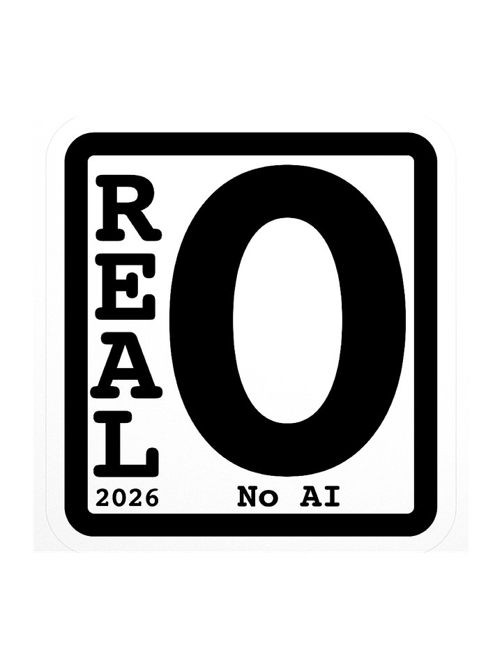 REAL 0 Sticker product image (1)