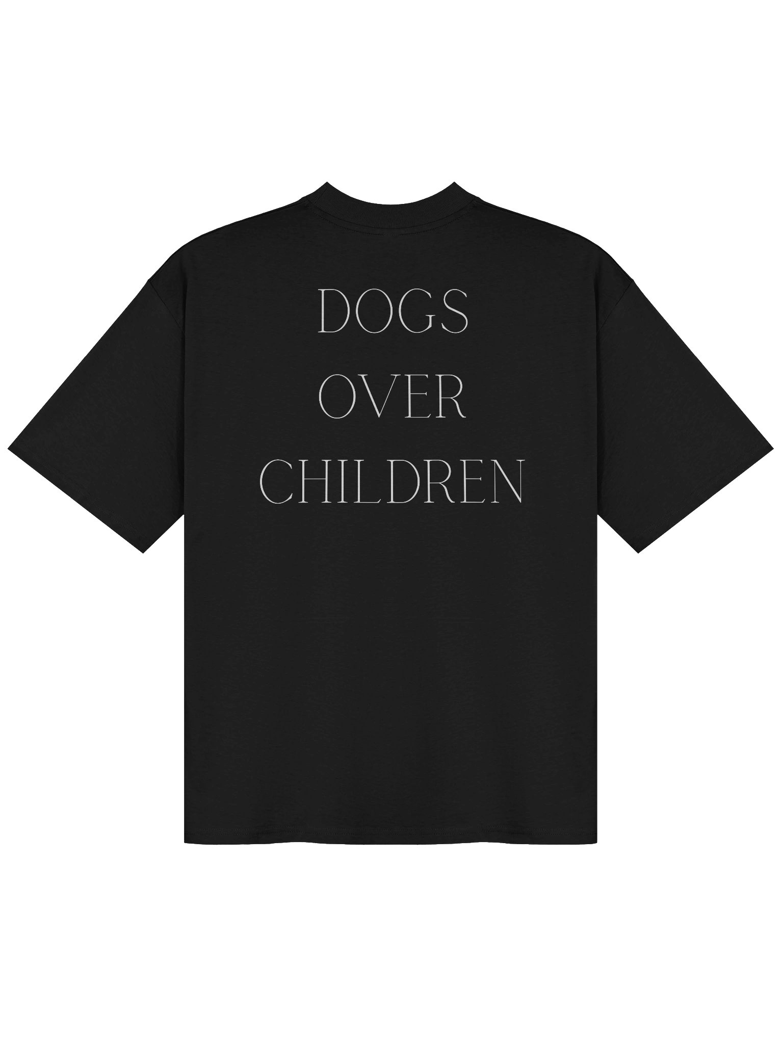 Dogs over childrens. Oversized T-Shirt product image (2)