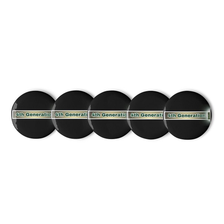 4th Generation Perry Family Pin Buttons | Legacy Edition product image (1)
