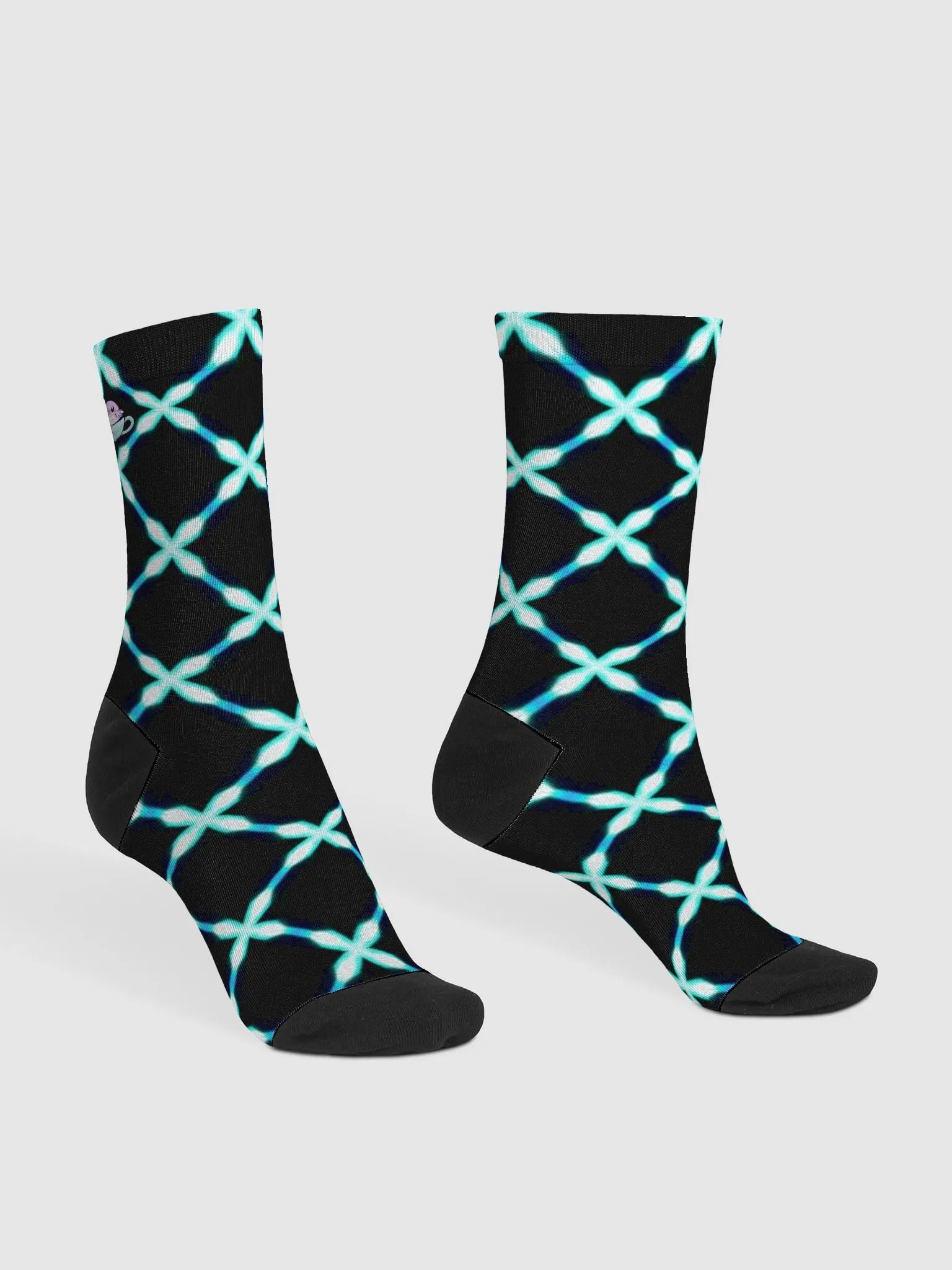 Pulsing Life | Black Socks product image (3)