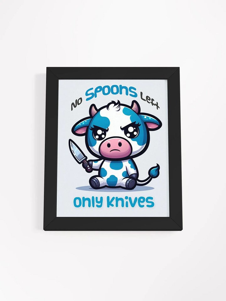 No Spoons Framed Poster product image (25)
