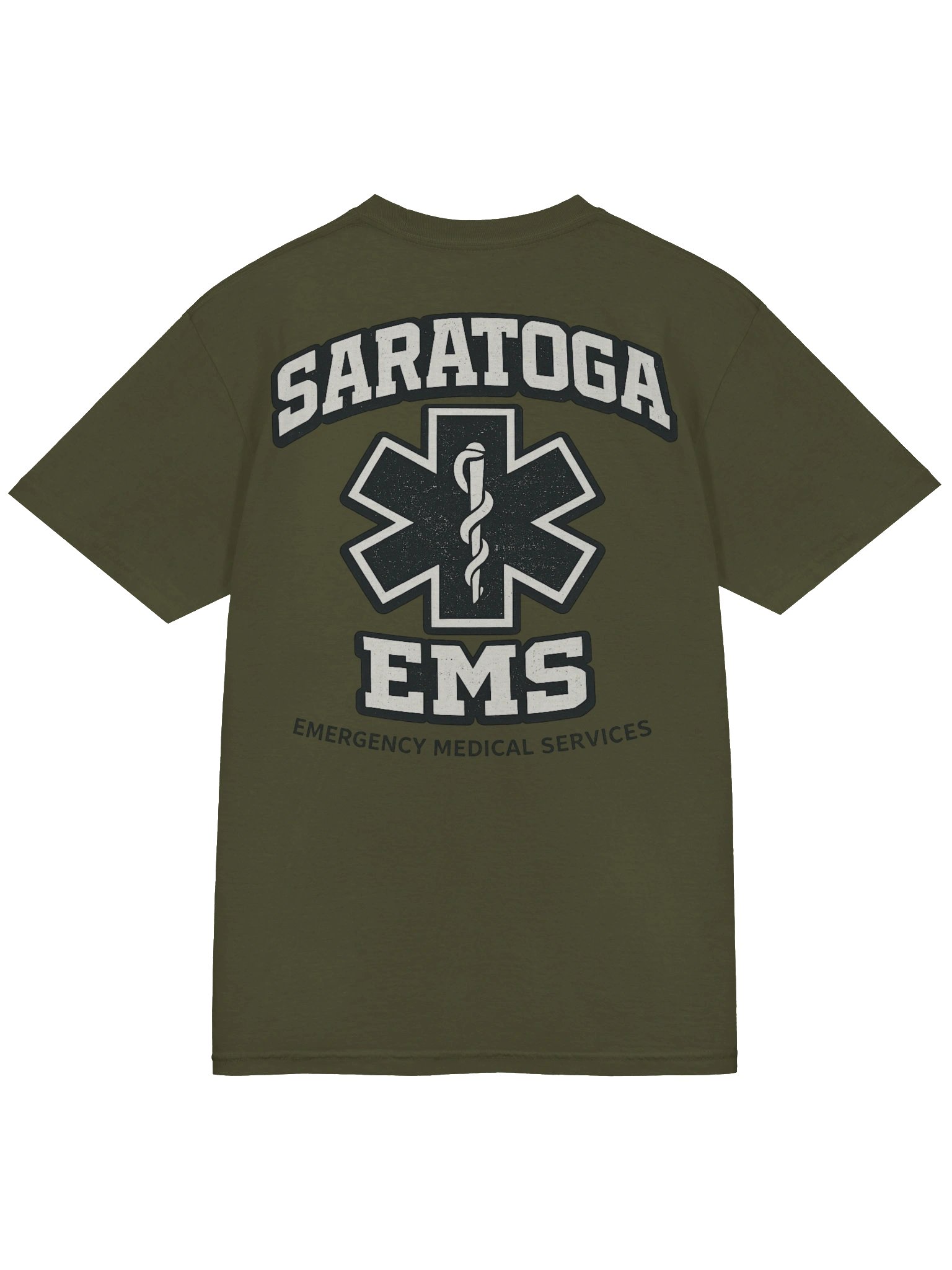 SARATOGA EMS Star of Life T-Shirt product image (33)