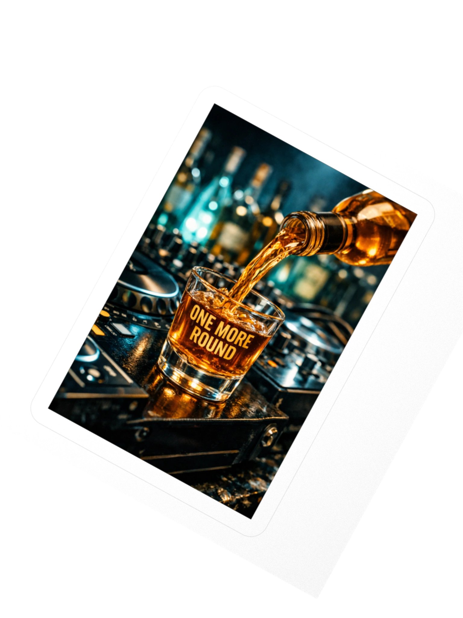 One More Round Sticker product image (2)