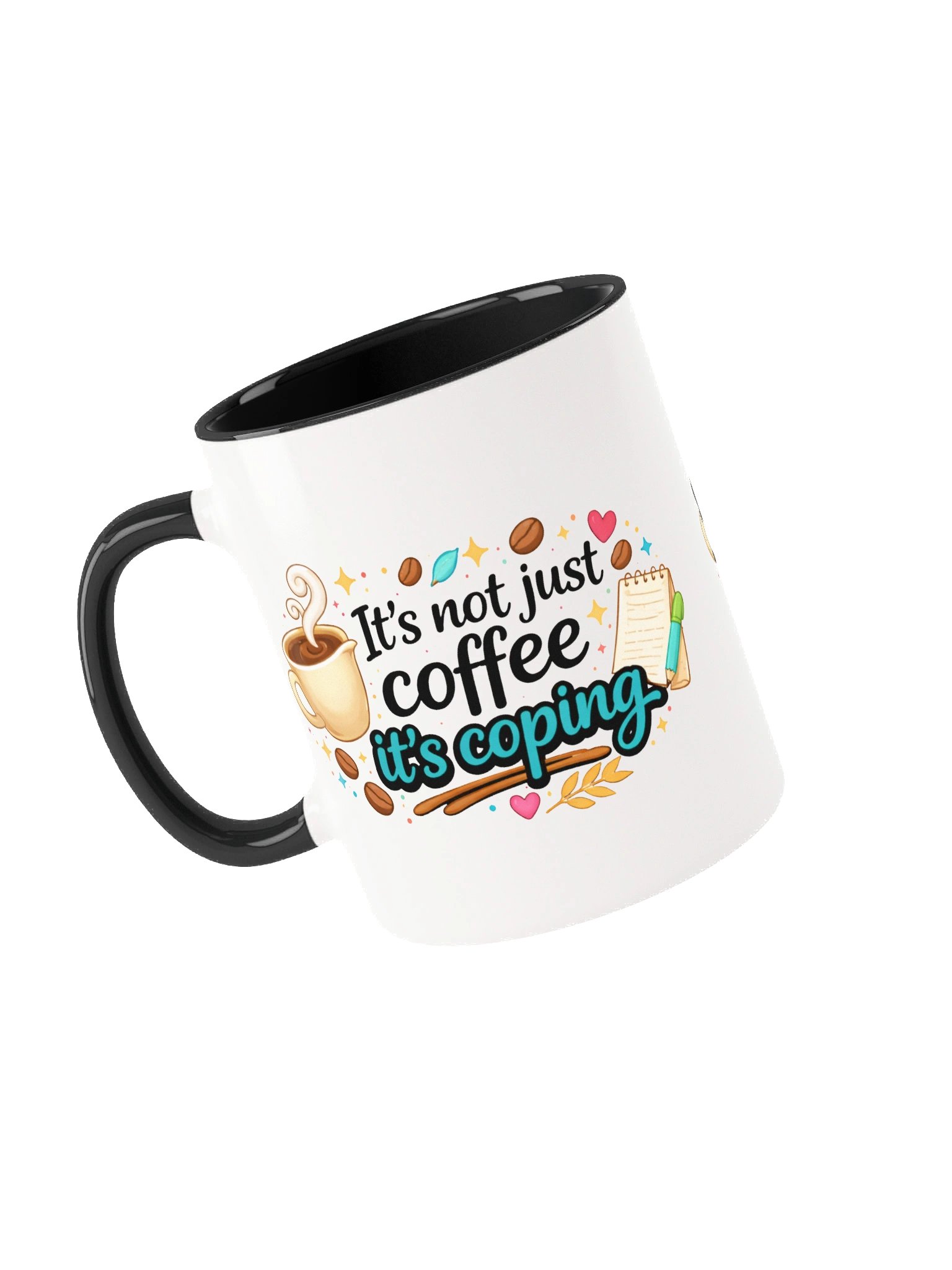 It’s Not Just Coffee It’s Coping Ceramic Mug product image (4)