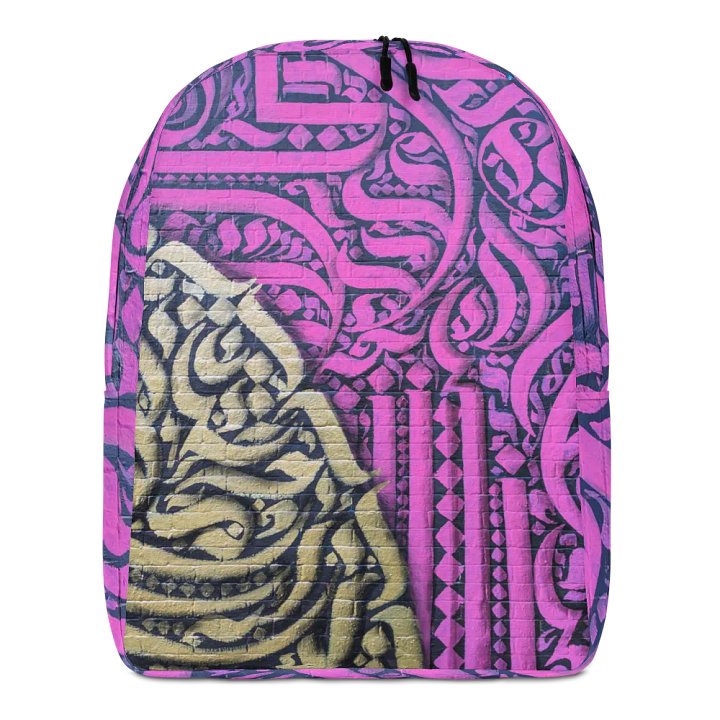 Pink and Gold Calligraphy Bag (LEFT SIDE) product image (2)