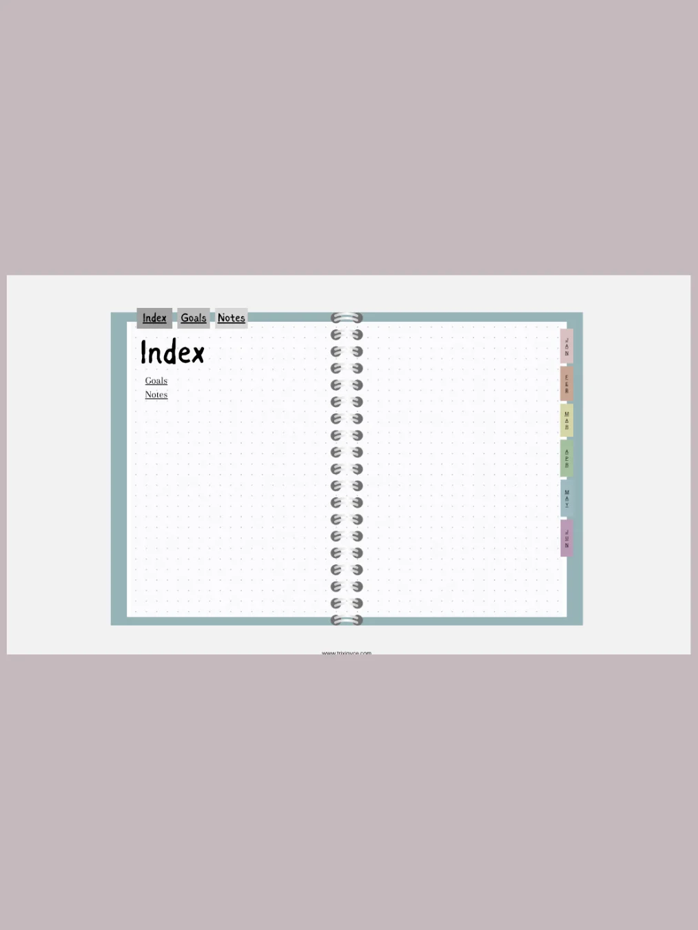 Hyperlinked Digital Bullet Journal - Academic (digital download) product image (2)