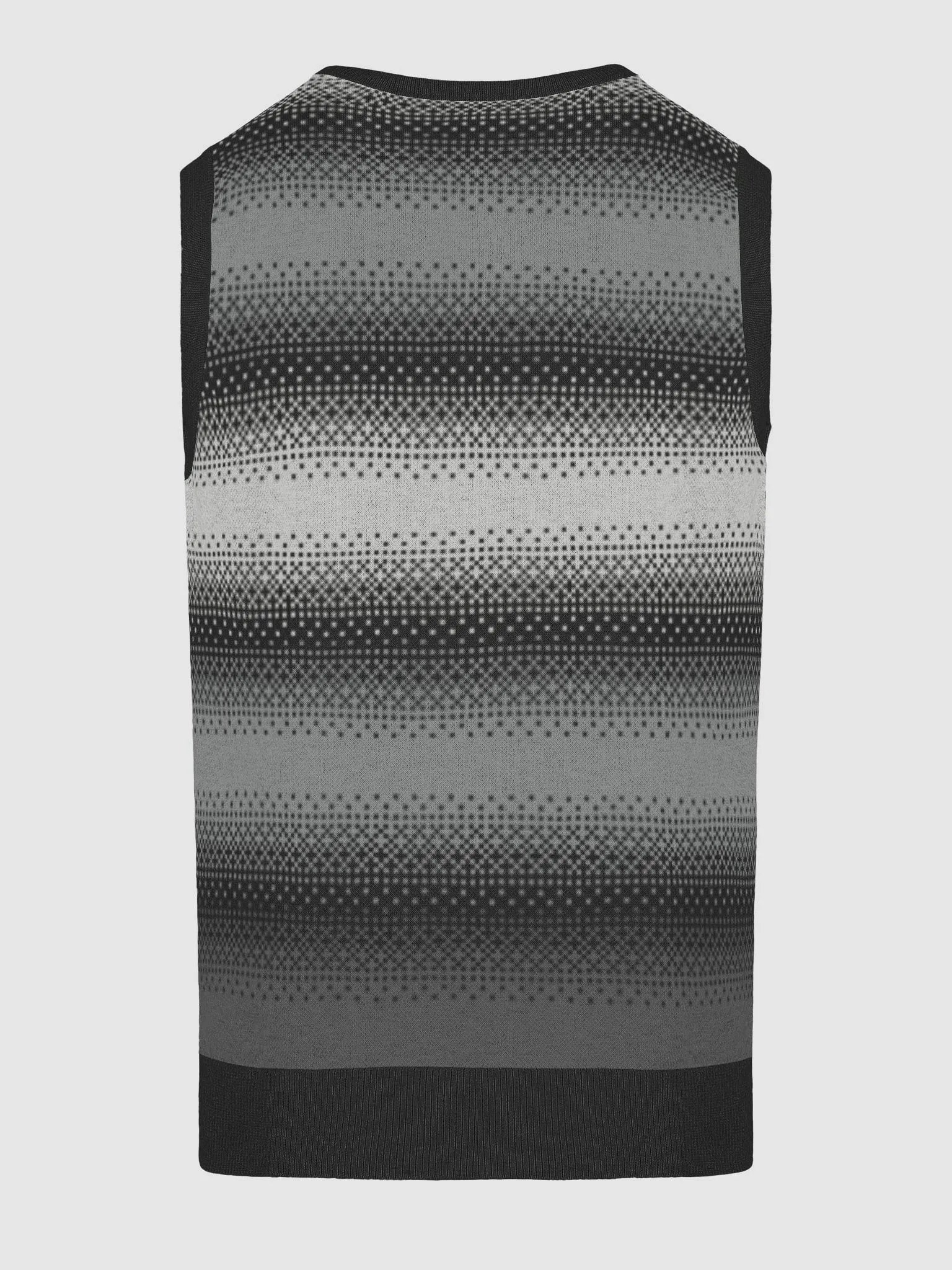 Customizable Jacquard V-Neck Vest product image (18)