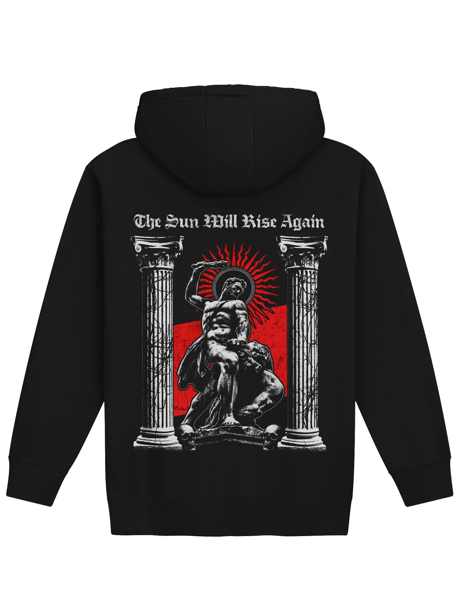 RISING SUN HOODIE BACKPRINT product image (2)