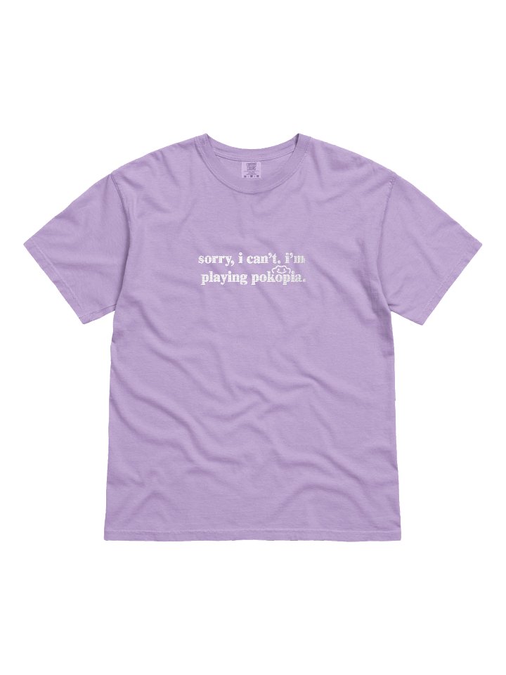 sorry, i can't tee (white) product image (12)