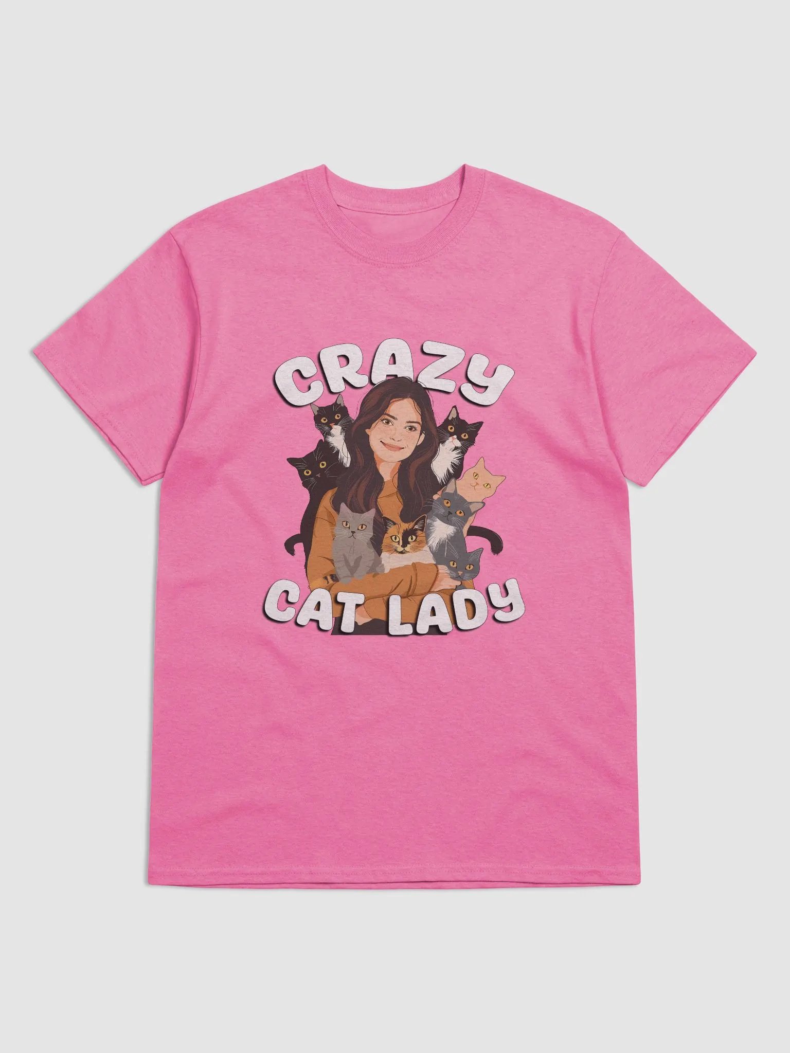 Crazy Cat Lady T-Shirt product image (7)