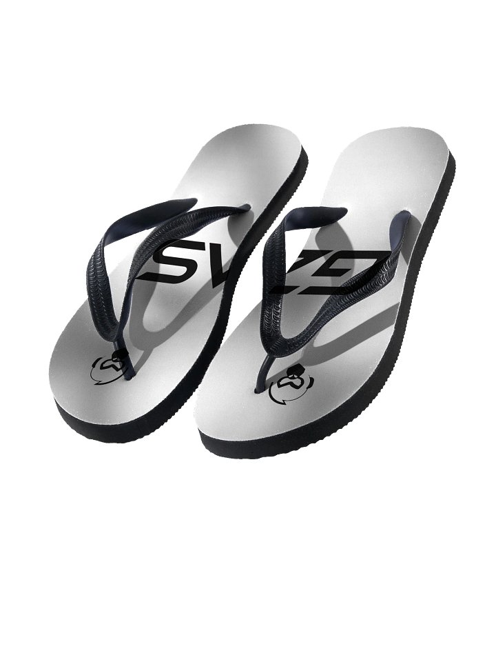 GZAS Flip Flops White/Black product image (1)