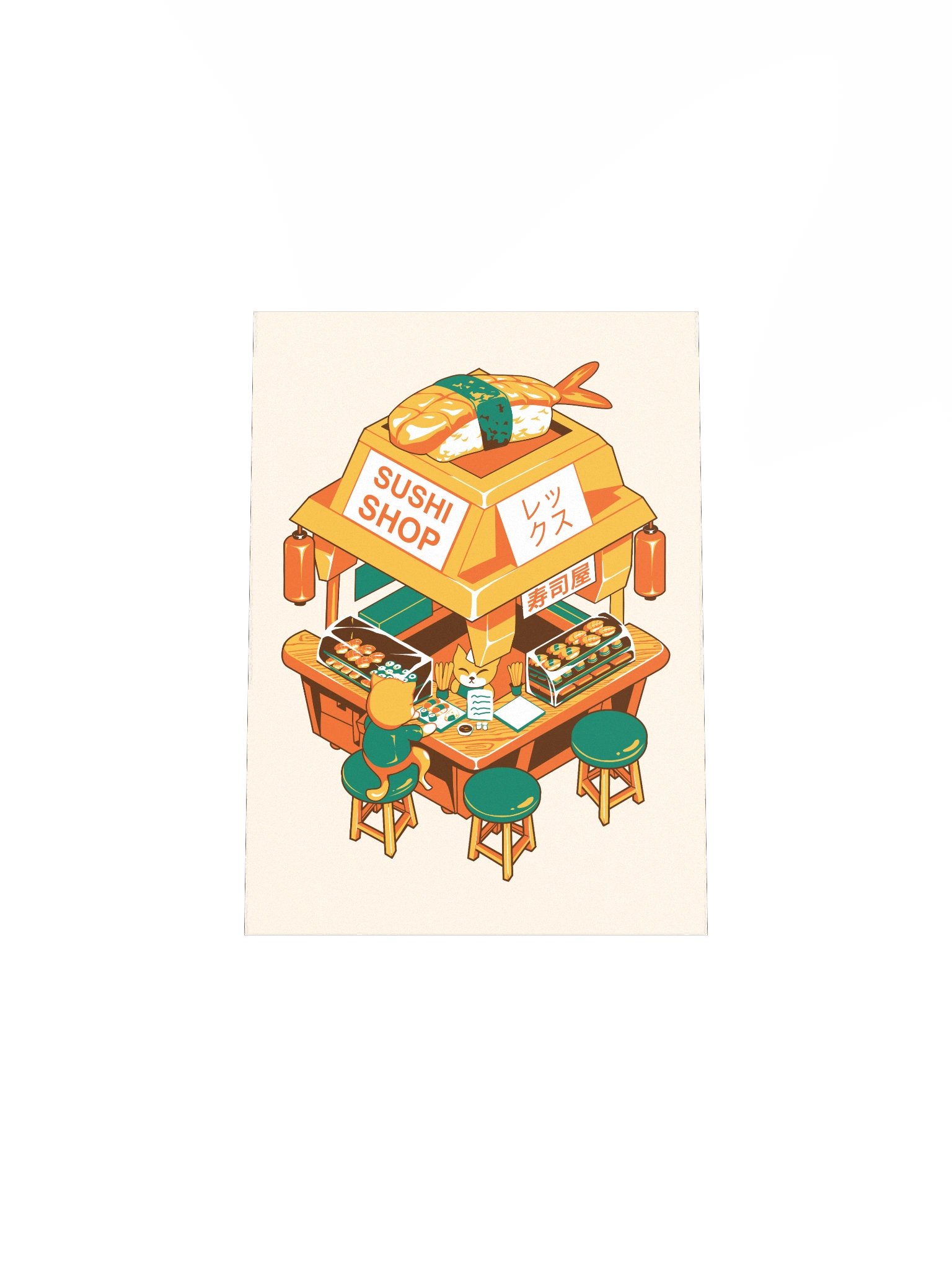 Poster – Keyboard Switch × Japanese Sushi Store product image (30)