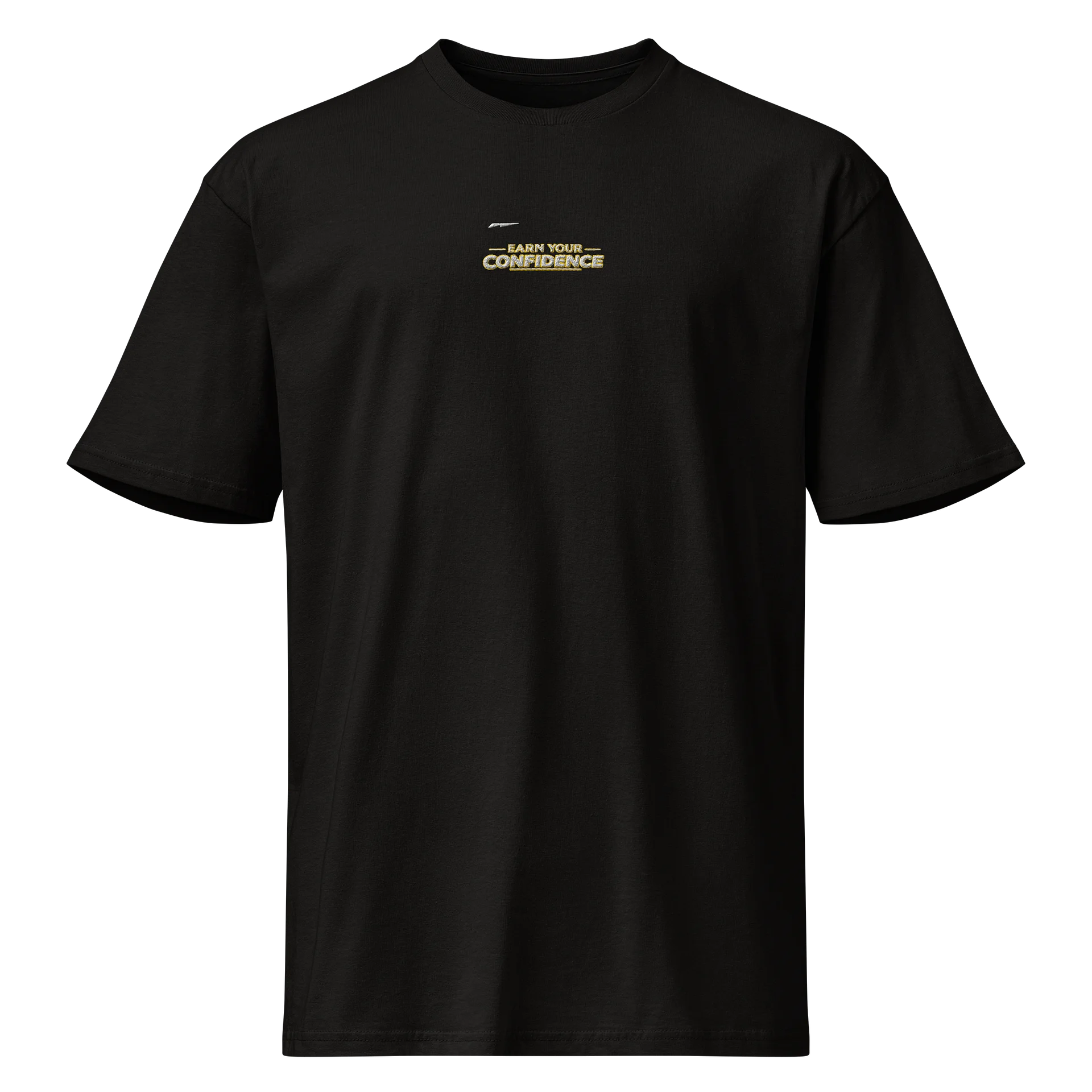 EARN YOUR CONFIDENCE — Premium Embroidered Tee product image (1)