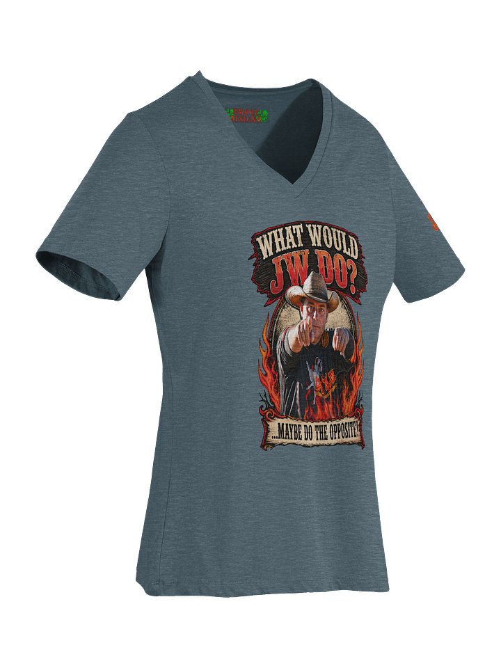 WWJWD? Women's V-Neck product image (2)