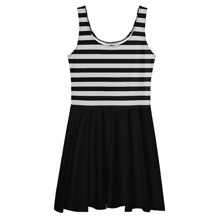 Monochrome Stripes | Skater Dress product image (2)