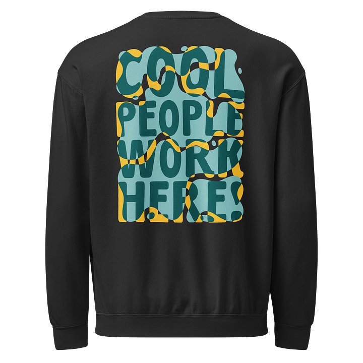 M+M Cool People Work Here Crewneck product image (4)
