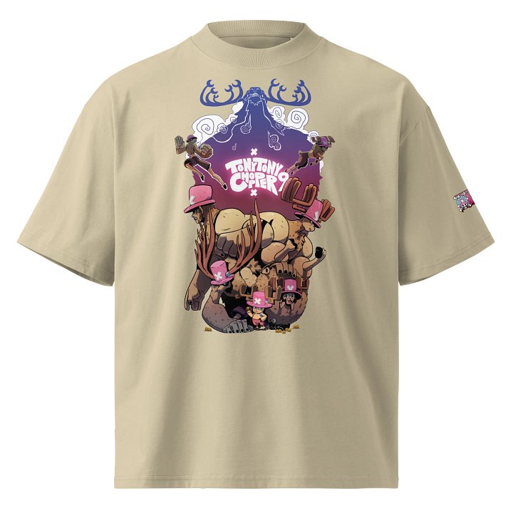Tony Tony Chopper Reindeer Oversized Tee product image (1)
