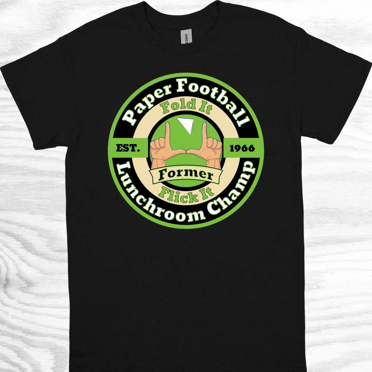 Former Paper Football Lunchroom Champ product image (1)