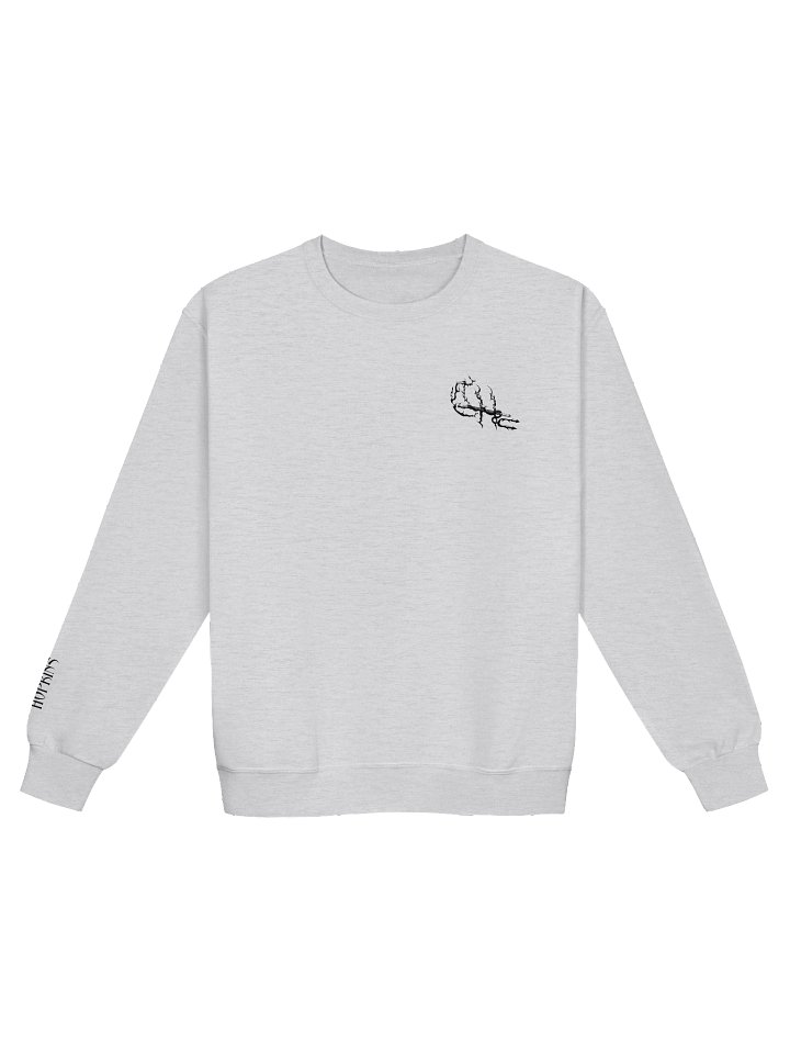 H8 NVR DIES Logo BLACK Embroidered Crewneck product image (2)