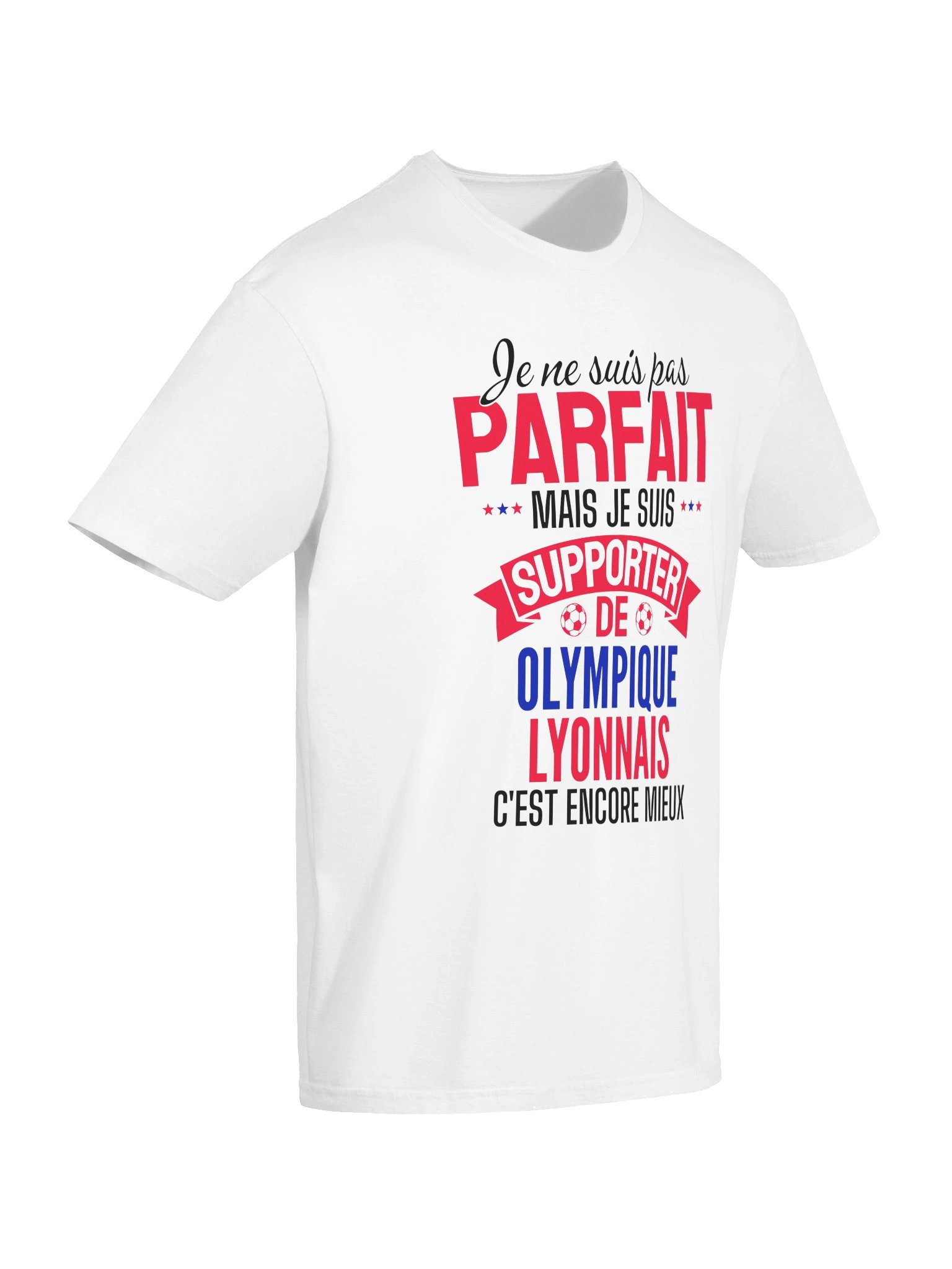 je ne suis pas parfait mais je suis supporter de olympique lyonnais c'est encore mieux product image (5)