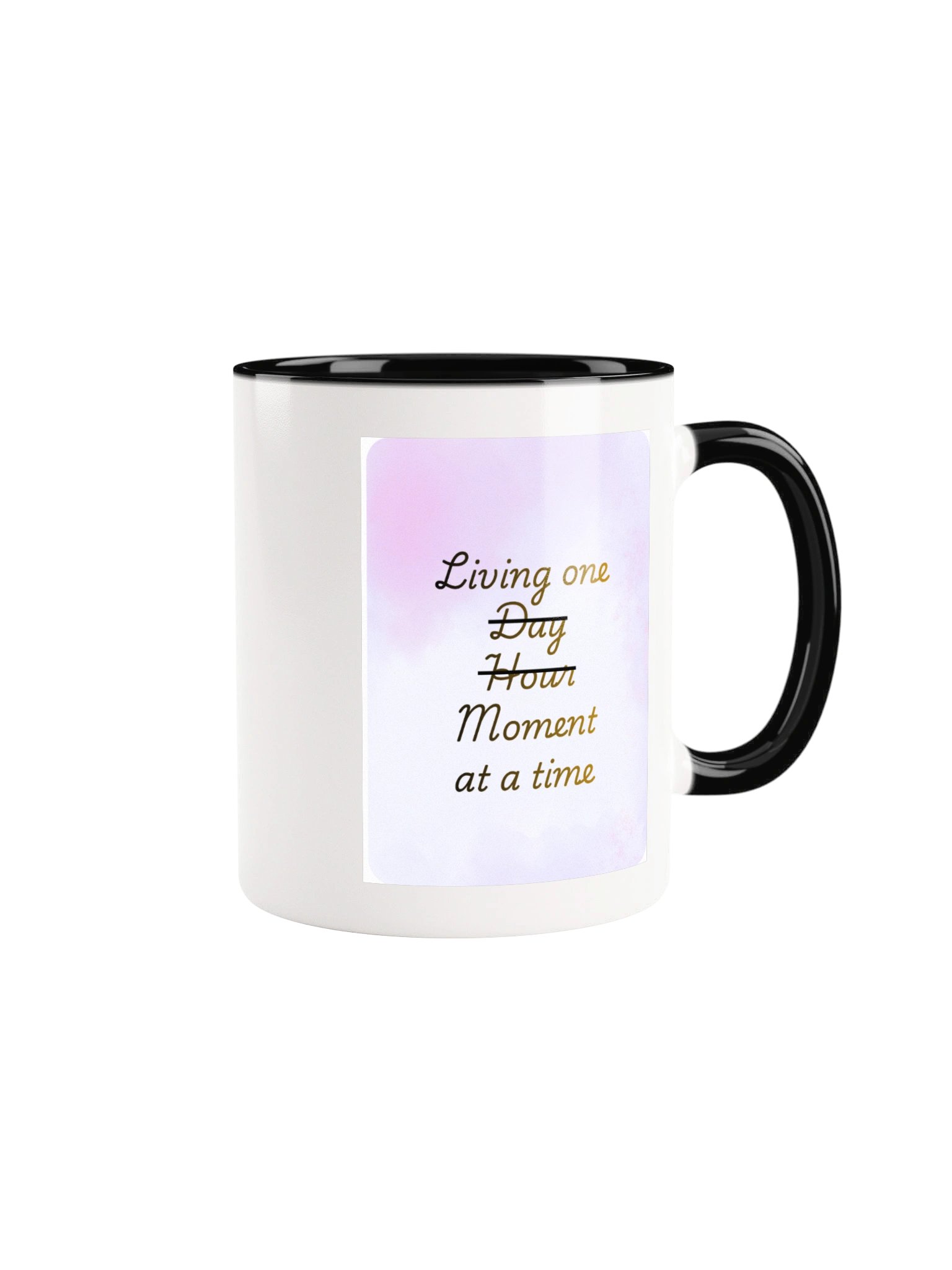 Mind Matter- Living One Moment at a Time- Multi Colored Mug product image (3)