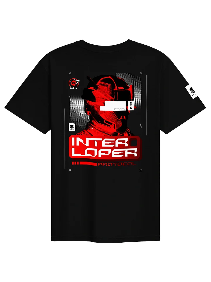 S.E.S Operation Interloper Protocol - Black Tee product image (1)