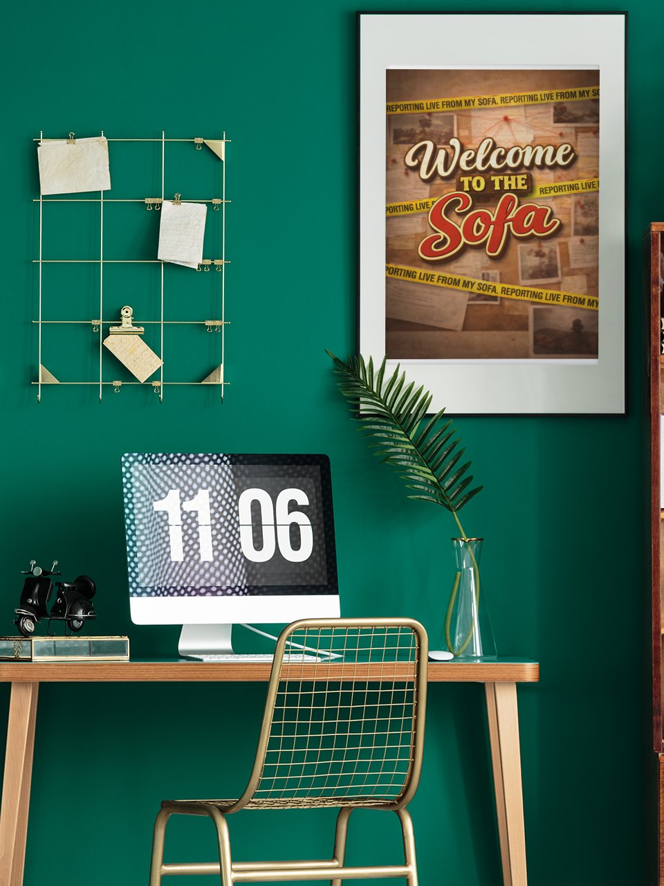 Welcome to the Sofa Poster product image (111)