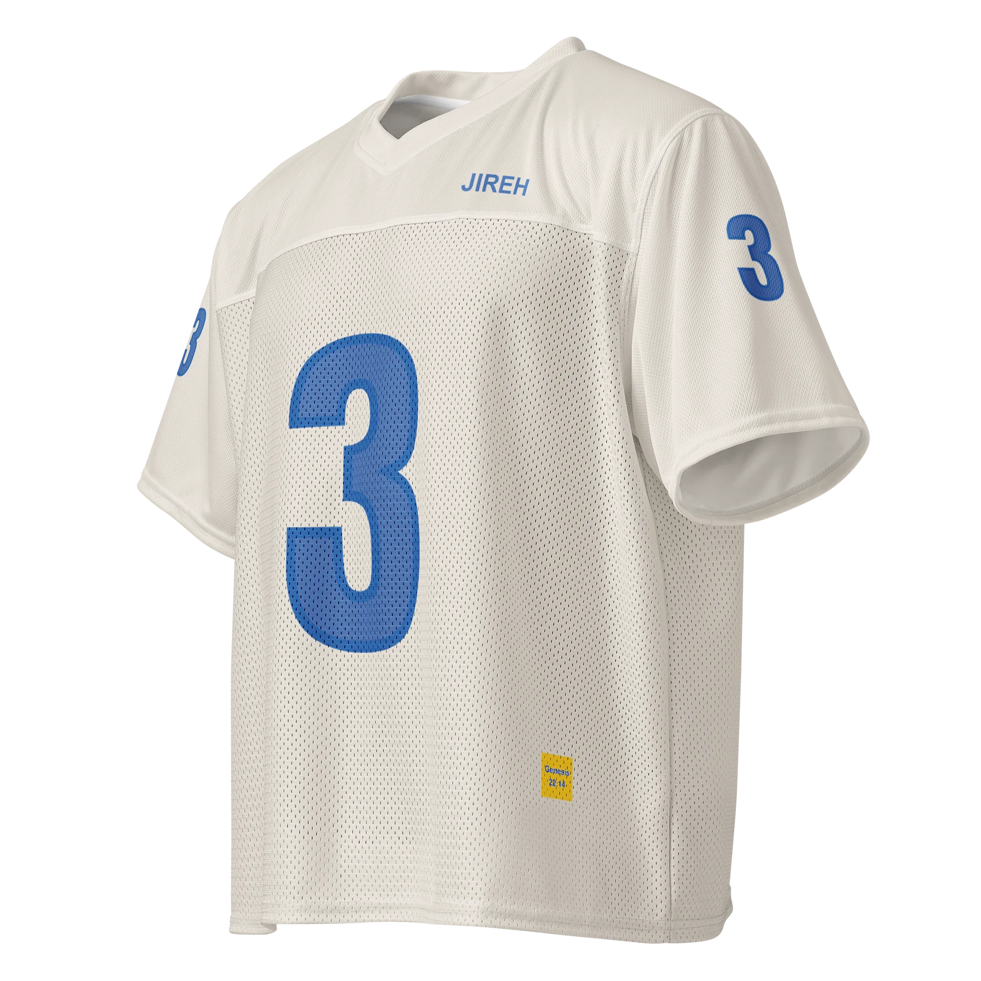 Jireh Jersey - Cream (LA Rams) | John 1:1 Co. product image (2)