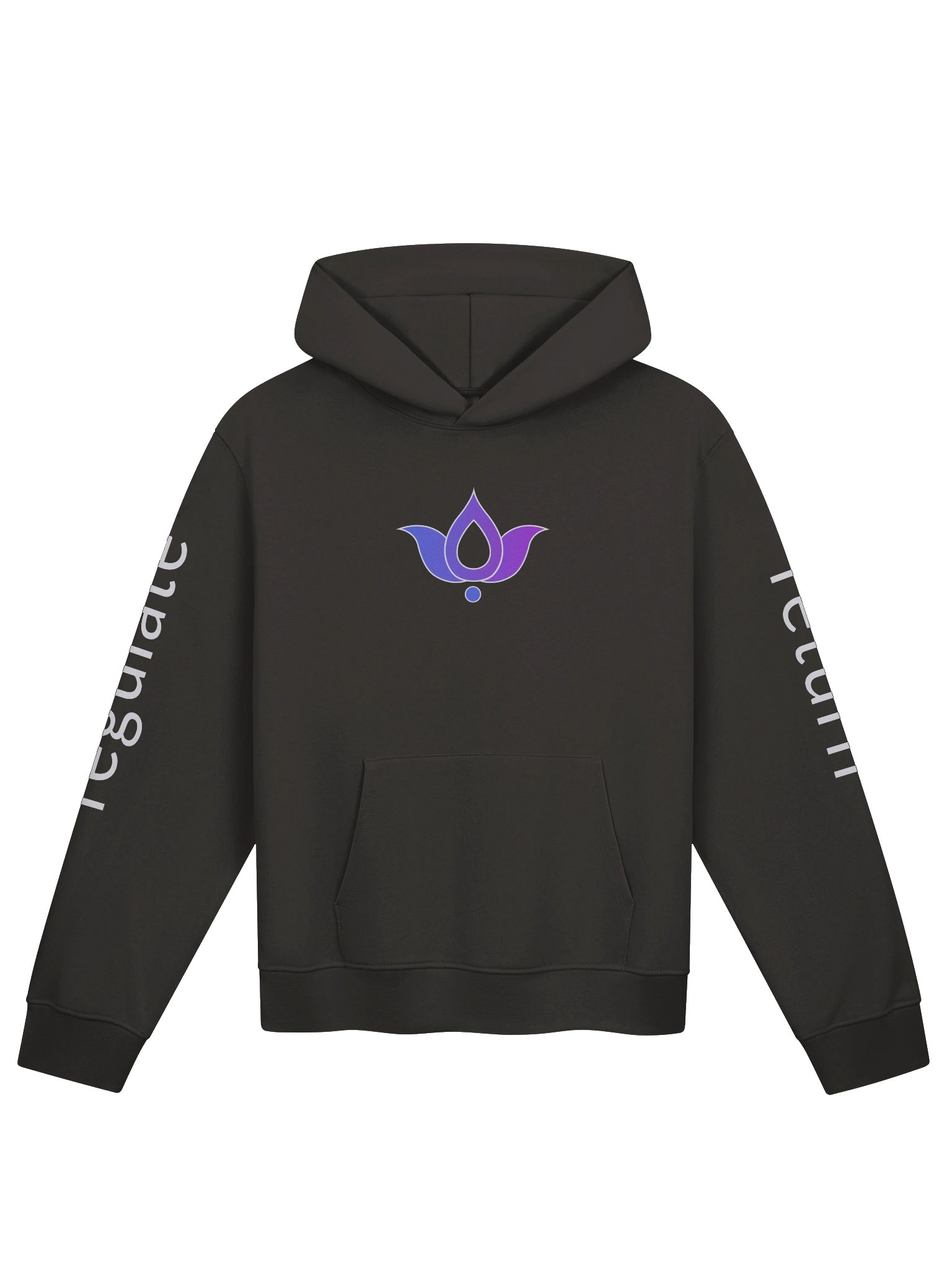 Regulate / Return Lotus Hoodie | Soft Black product image (1)