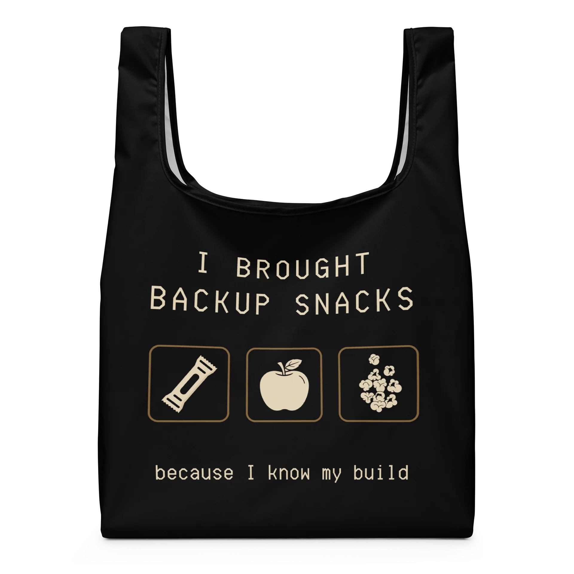 Backup Snacks Shopping Bag | Chronic Illness Spoonie Reusable Bag product image (1)