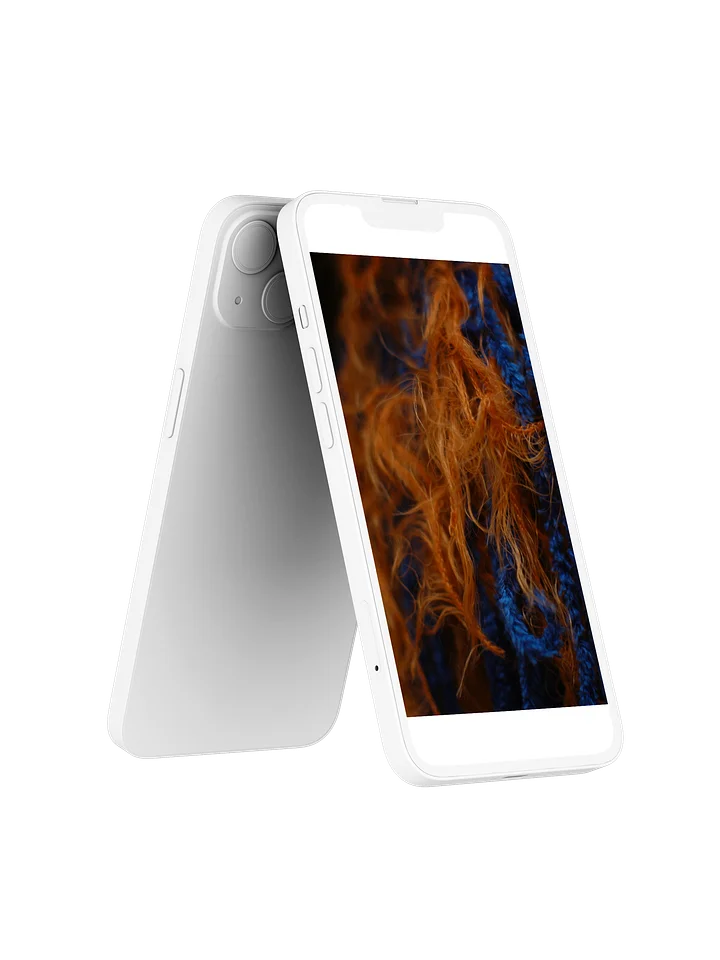 orange yarn — phone wallpaper | from "holding" | eza product image (2)