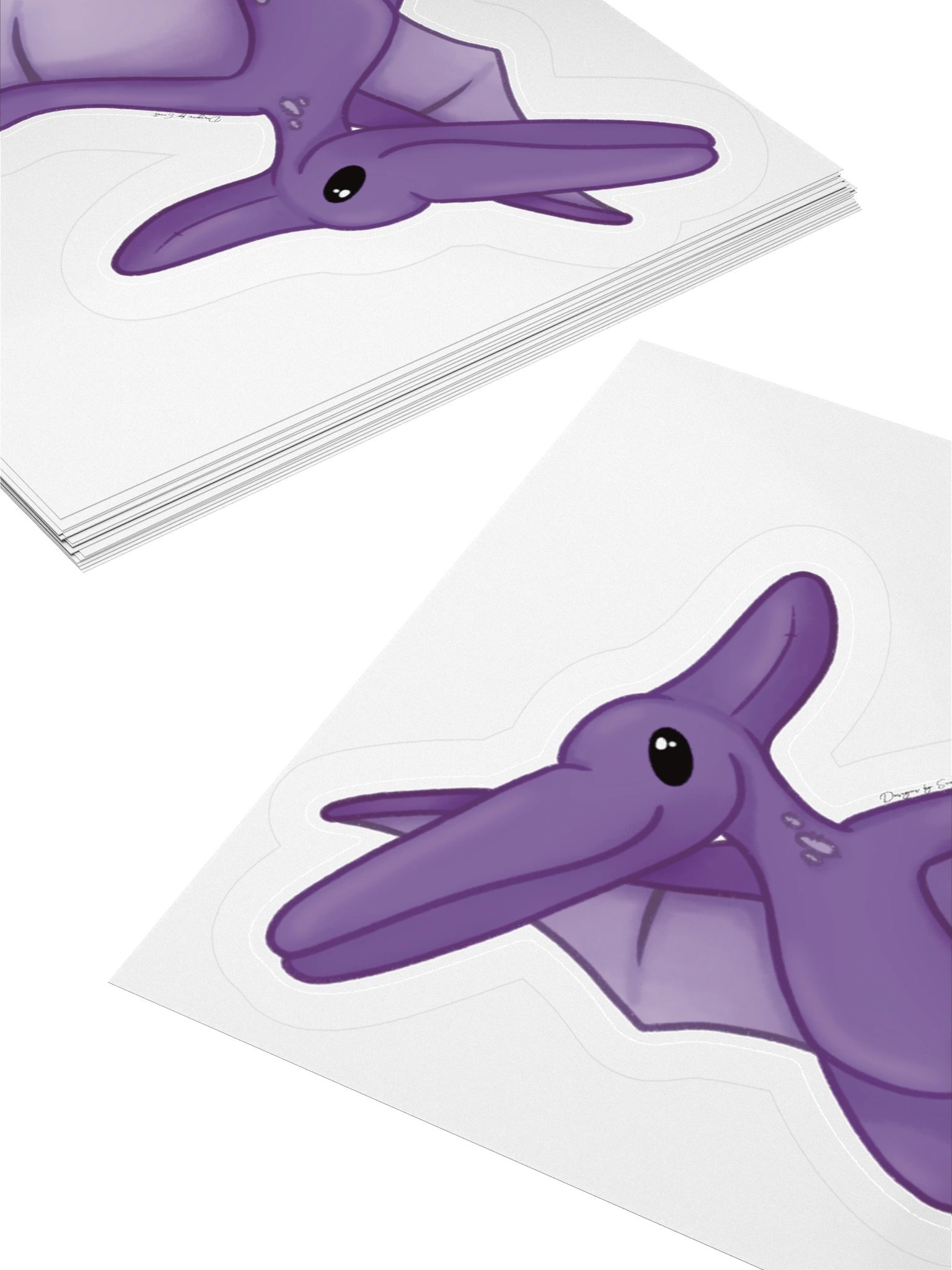 Pterodactyl Plushie Sticker product image (11)
