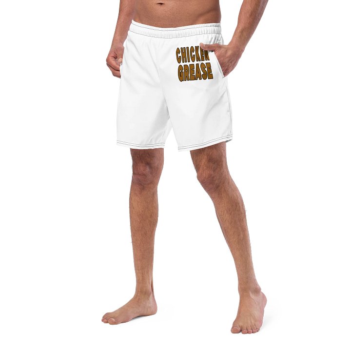 Sizzling 'Chicken Grease' Swim Trunks product image (2)