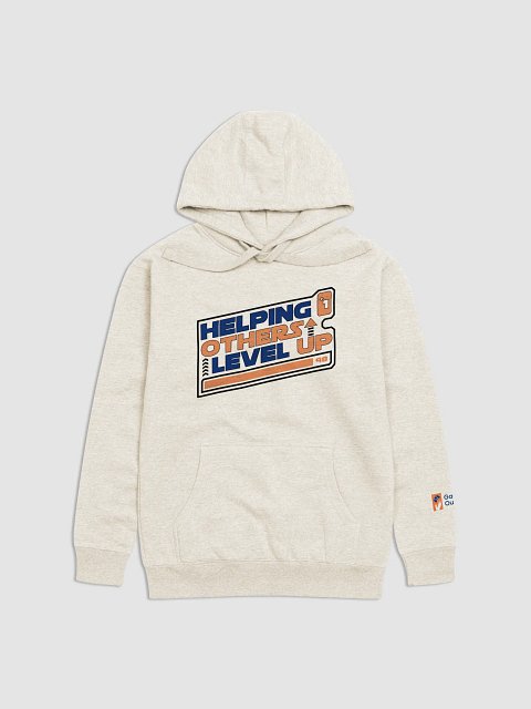 Helping Others Level Up Hoodie - Light Side product image (3)