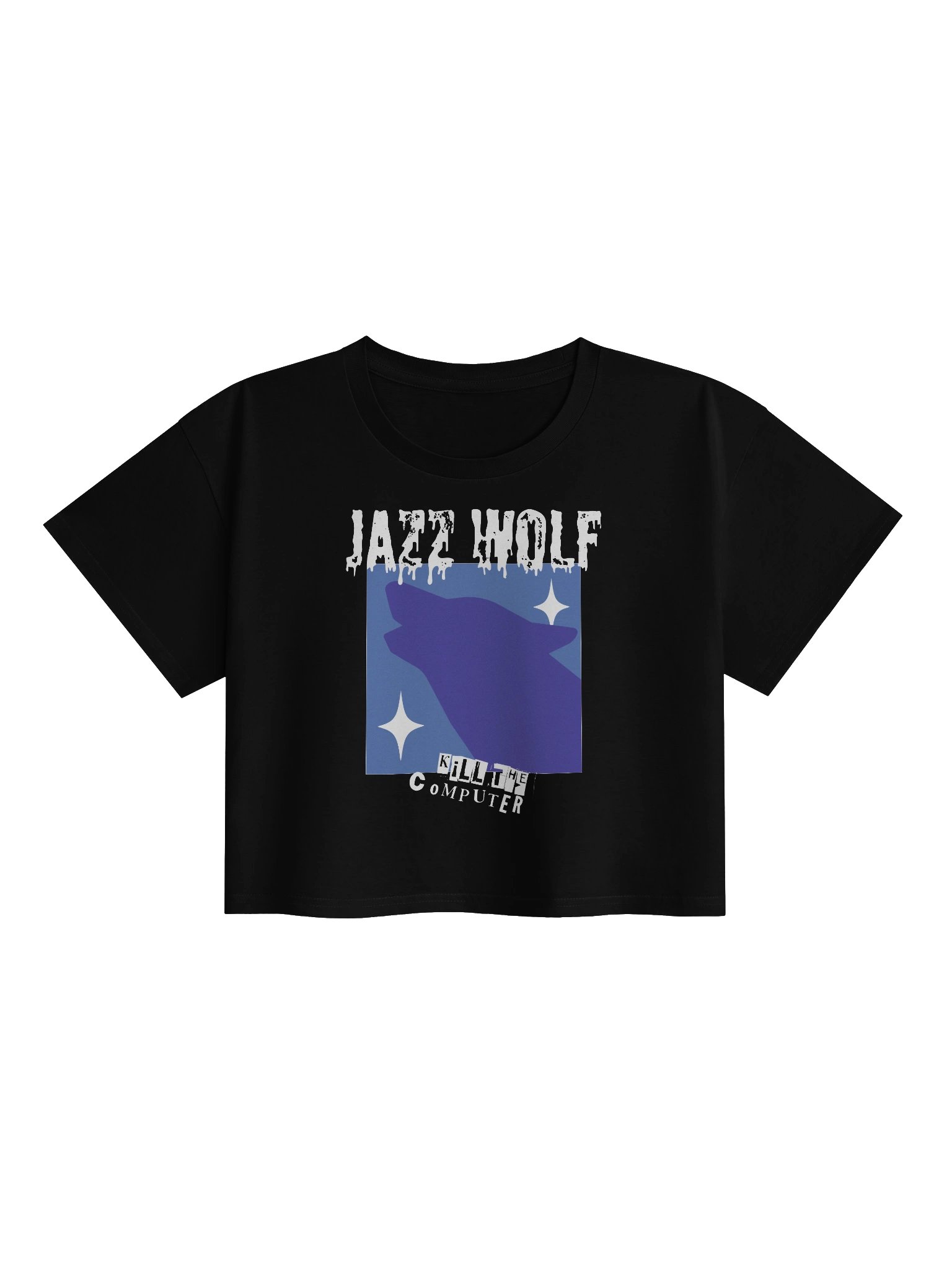 Jazz Wolf Crop Top product image (1)