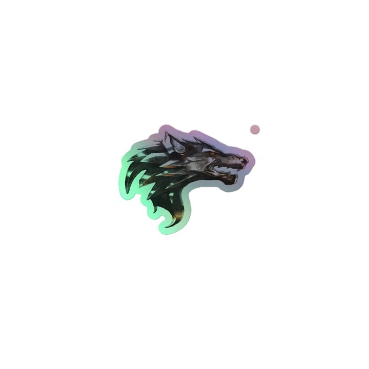 OG Wolf Holographic Sticker product image (1)