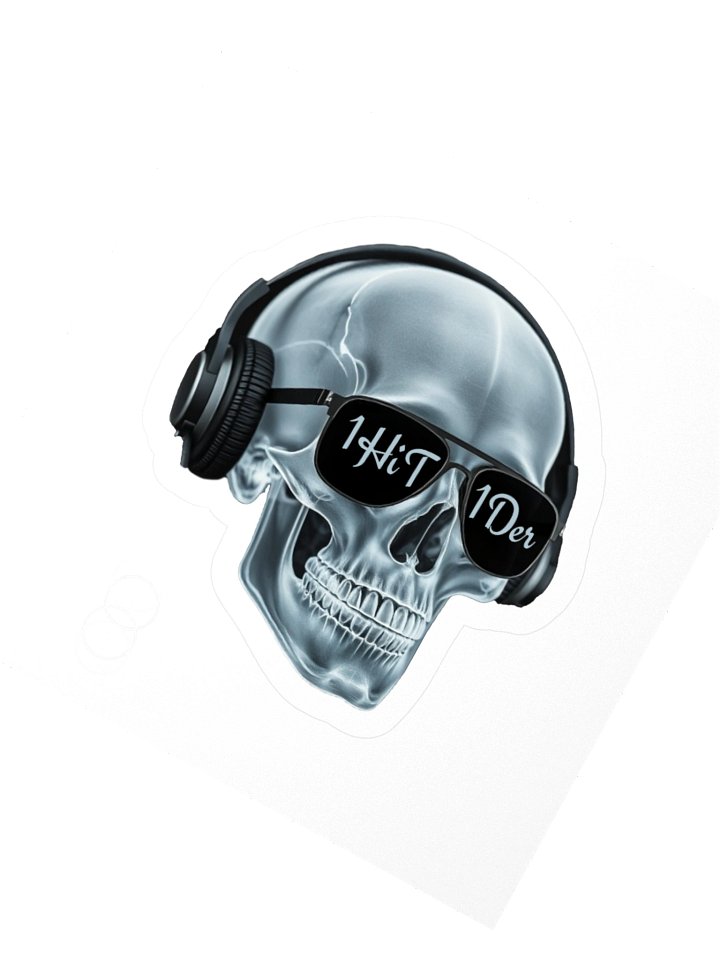 1HiT 1Der Logo 1 Sticker product image (2)