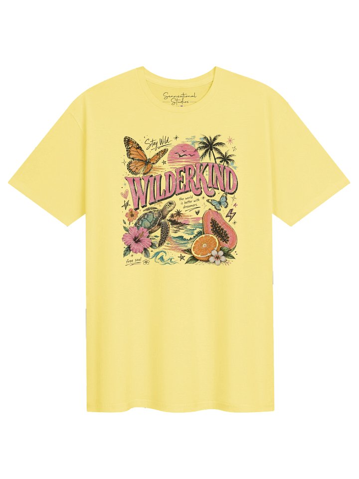 Stay Wild – Wilderkind Tropical Graphic Tee product image (1)