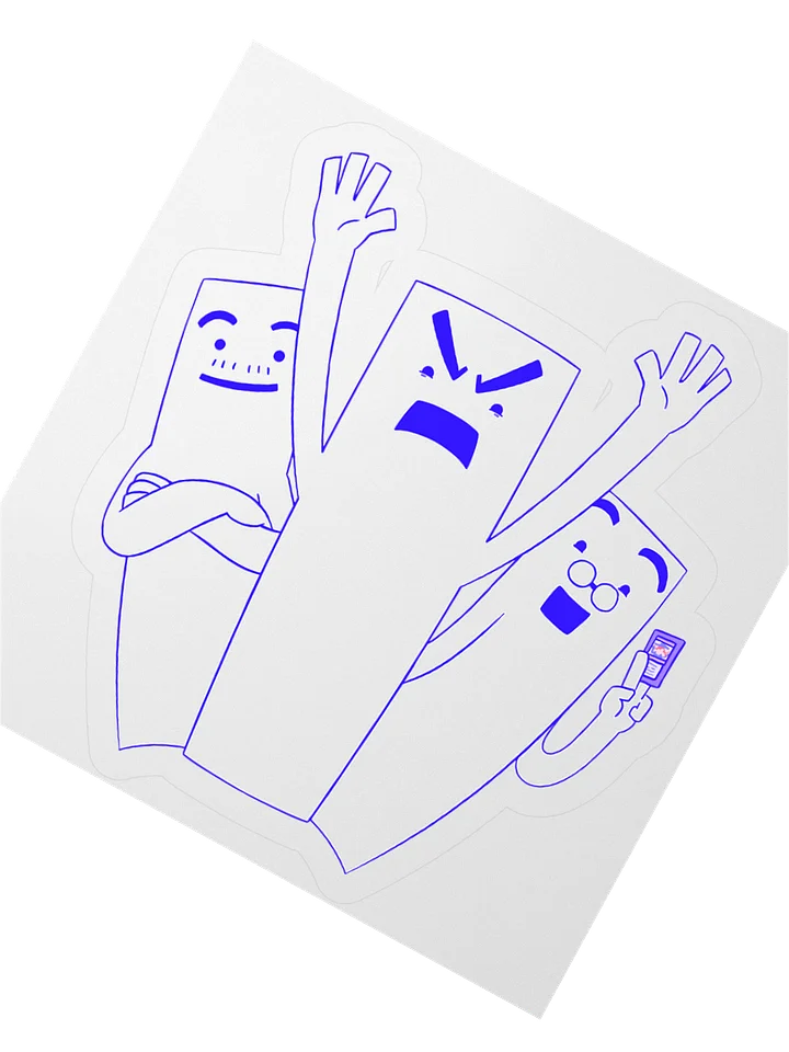 Maliens Trio Sticker product image (2)