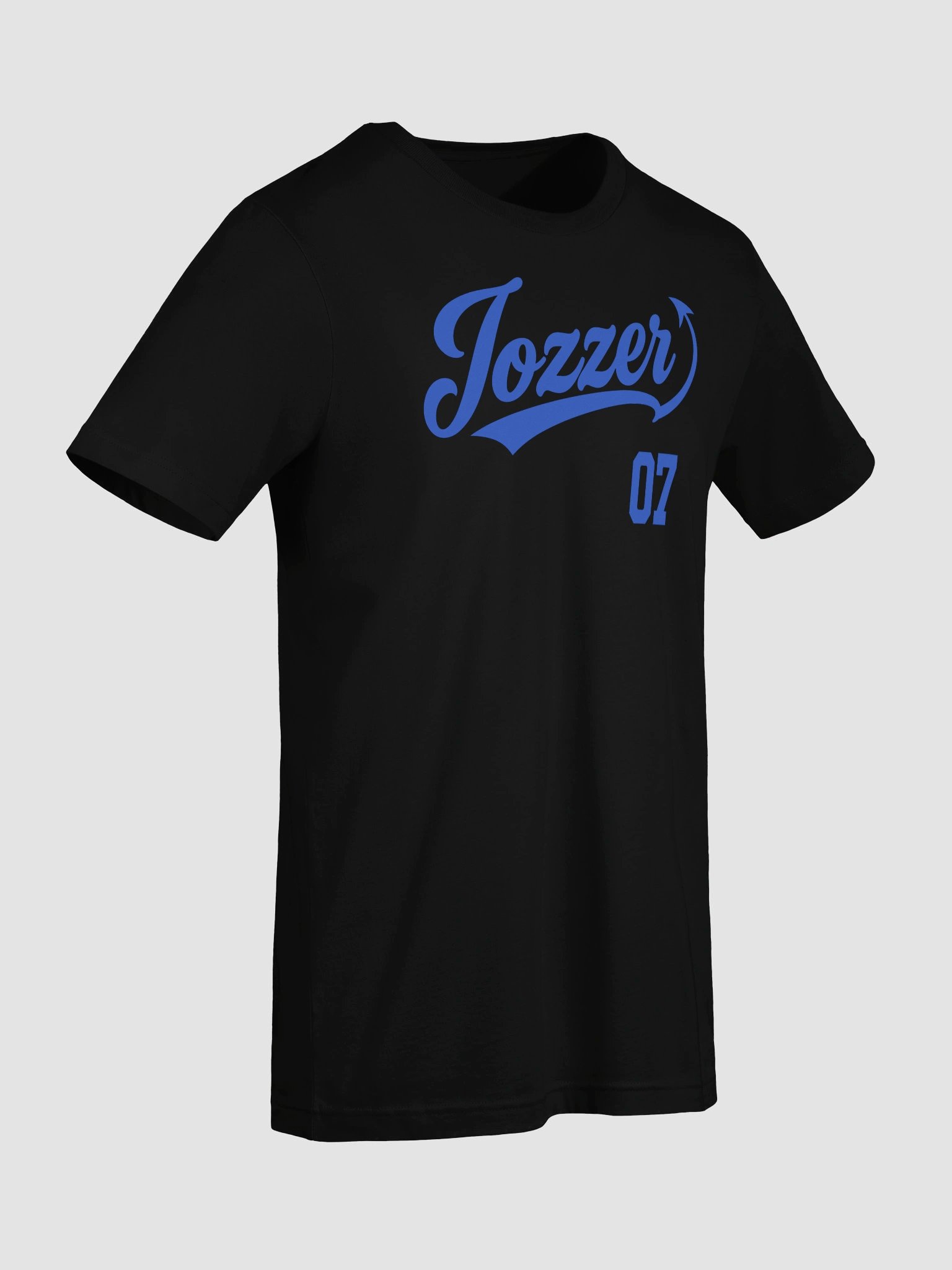 Jozzer Baseball Logo - Soft Tee [Blue] product image (17)