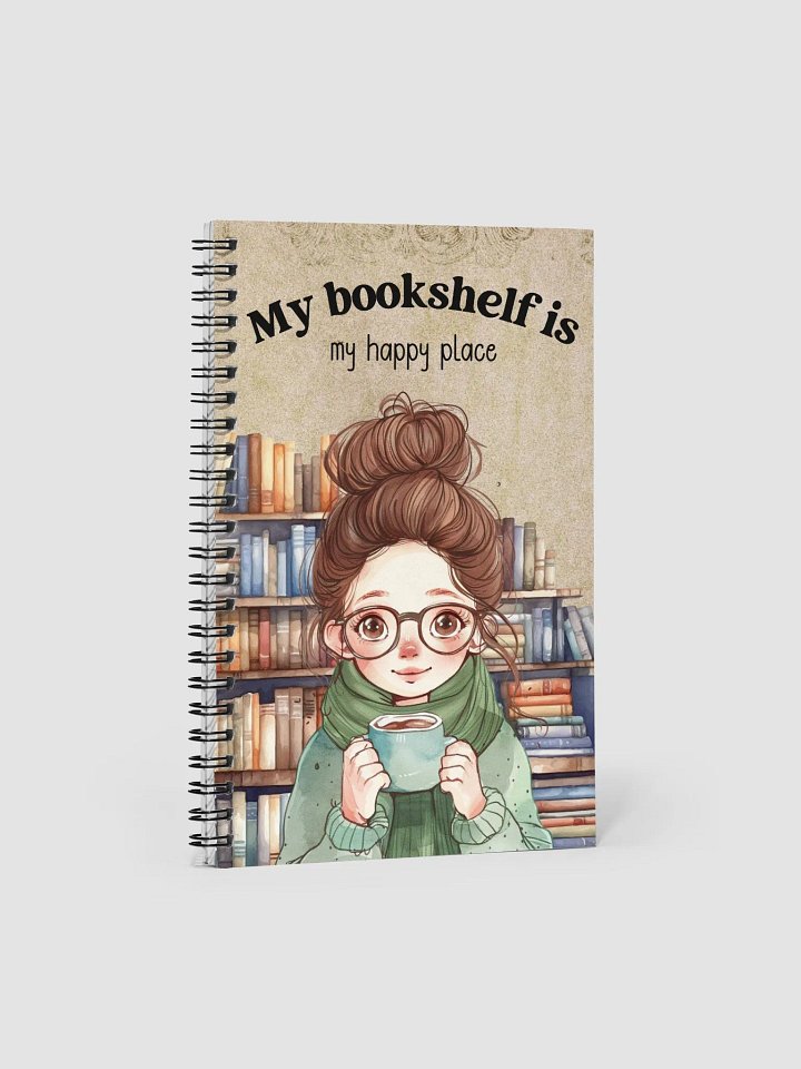 My bookshelf is my happy place reading journal product image (2)
