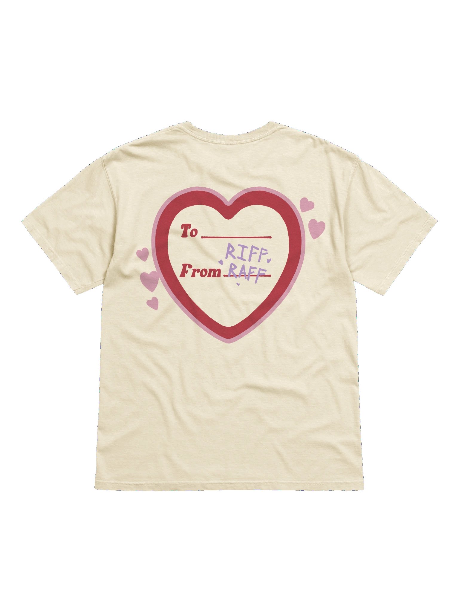 Riff Raff Conversation Hearts T-Shirt product image (12)