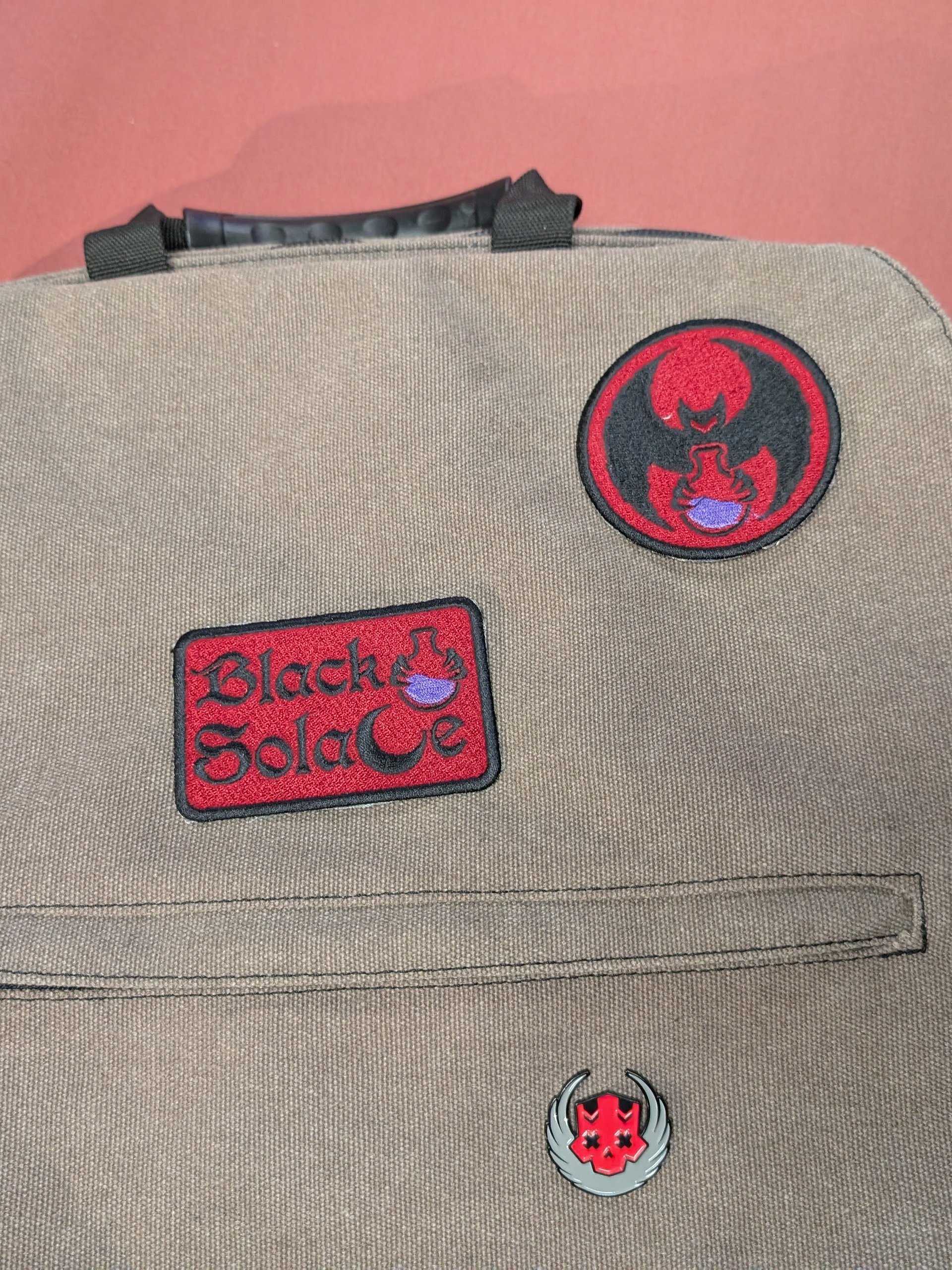 Black Solace Text Patch product image (2)